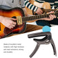 Guitar Capo with Pickup Stand, Soft Pad for Acoustic and Electric Guitar Ukulele Mandolin Banjo Guitar Accessories