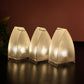 Transparent Decorative LED Candle Lights (24 Pc)