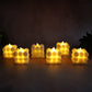 Decorative LED Bubble Candles (6 Pc / Set)