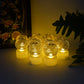 LED Ball Shaped Decorative Light with Mesh Cover (12 Pc / Set)