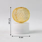 LED Ball Shaped Decorative Light with Mesh Cover (12 Pc / Set)