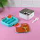 Kids Cartoon Lunch Box - (1 Set)