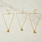 Elegant Gold Finish Floral & Traditional Pendant Necklace (1 Pc, Mix Design)