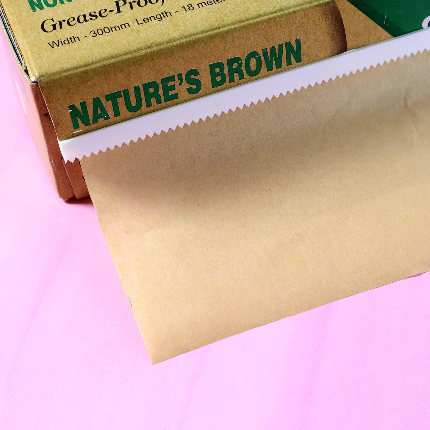 Freshee Nature’s Brown Non-Stick Food Paper 18 Meter + 2 Meter Free (Total 20 Meter)