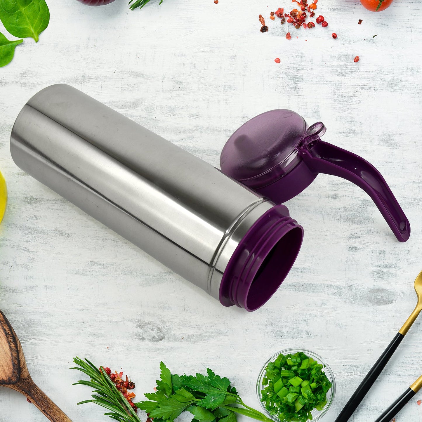 Apex 750ml Approx. Stainless Steel Oil Pourer (1 Pc)