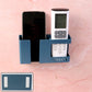 Wall Mounted Multi-Purpose Storage Holder – Mobile and Remote Control Organizer (1 Pc)