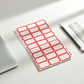 50 Sheets Self-Adhesive Label Stickers