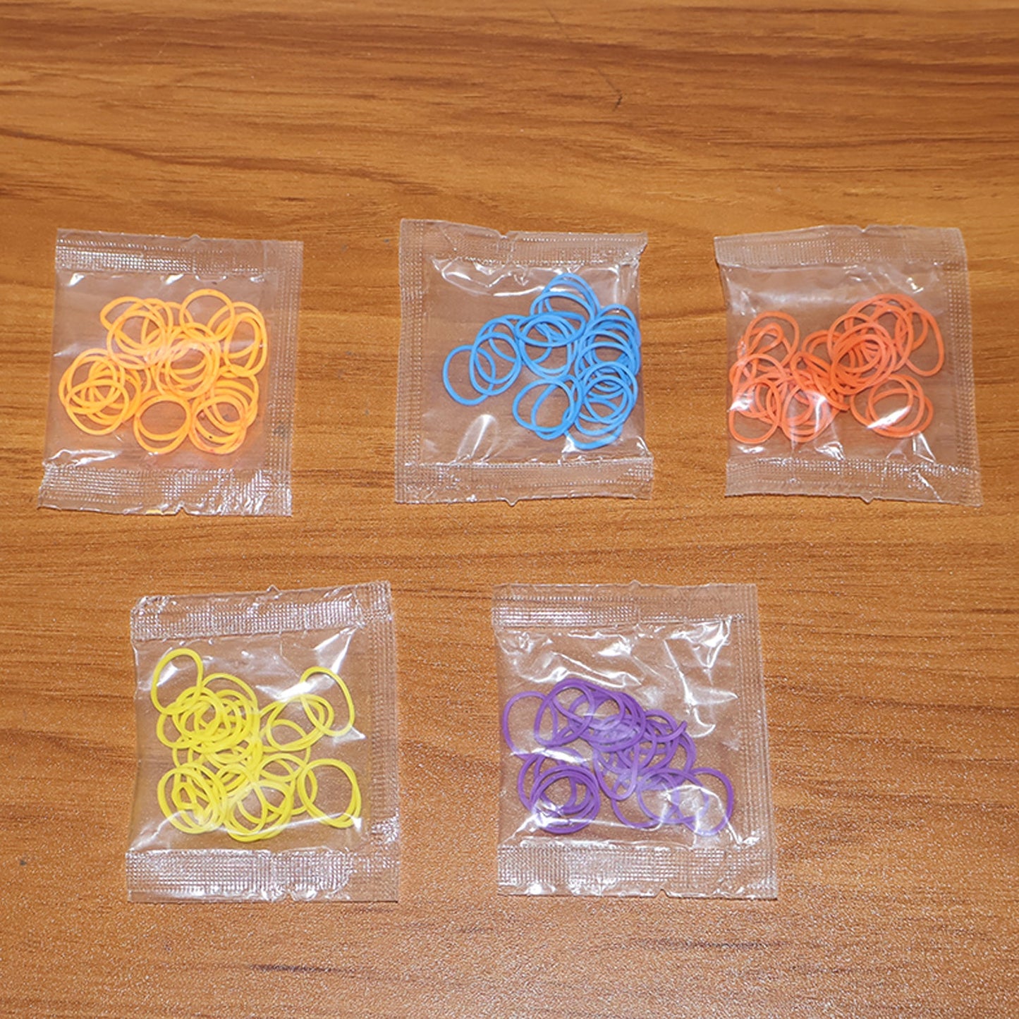 Premium Strong Elastic Rubber Bands – Multipurpose Mix Color Bands (1 Pkt)