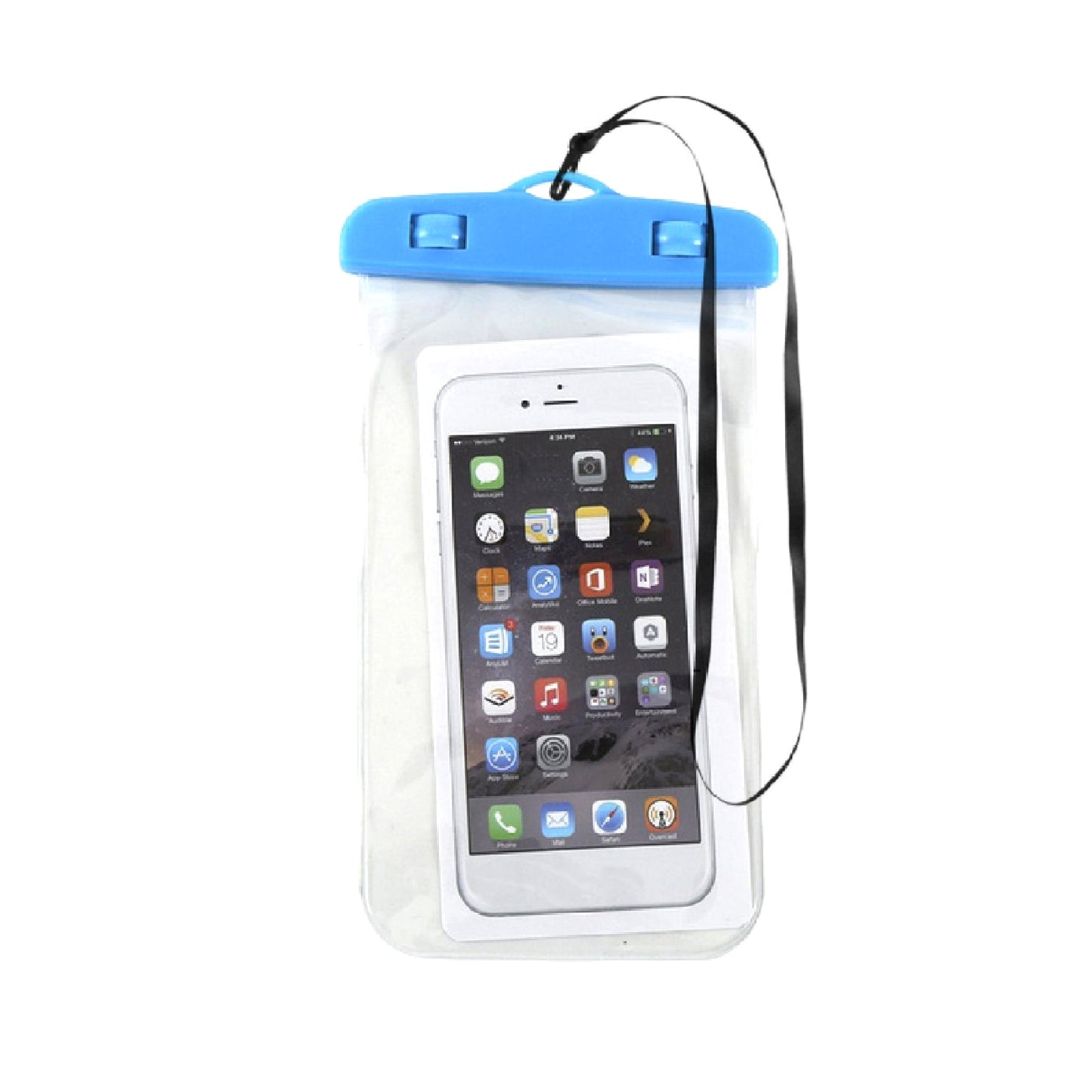 Plastic bag for waterproof phone protection