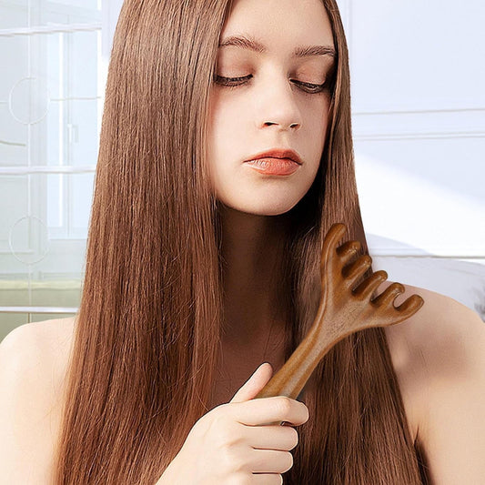 Handheld scalp massage tool