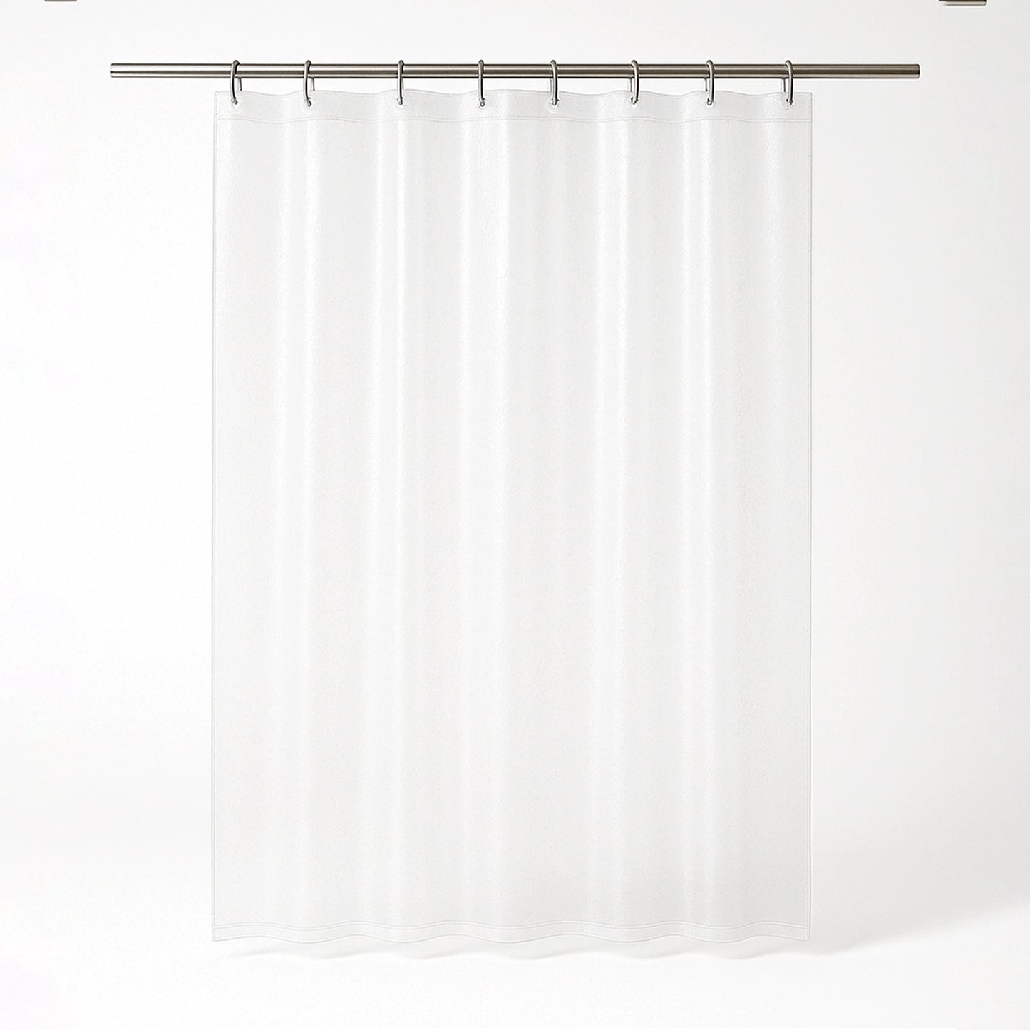 Transparent Waterproof Shower Curtain 75x52 Inch