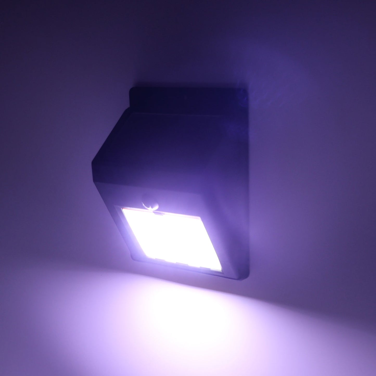 Solar Powered LED Wall Light - (1 Pc)