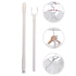 Multi-hook rod for hanging clothes, bags, and accessories