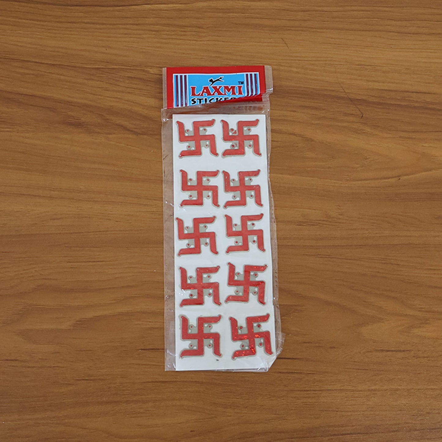 Traditional Decorative “Swastik” Sticker - (Set)