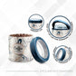 Multipurpose Plastic Tea Coffee Sugar Storage Container (3 Pc Set)