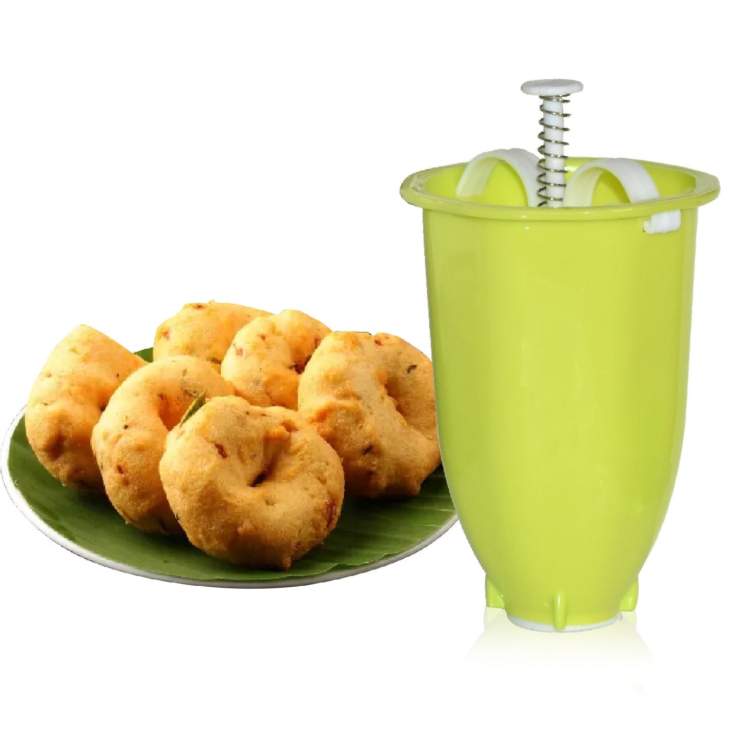 Plastic Mendu Vada maker machine for easy Medu Vada preparation.