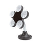 Car mount cellphone holder with flower design.