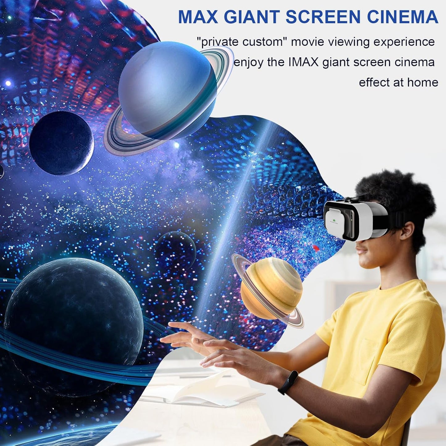 VR Shinecon Virtual Reality Headset (1 Pc)