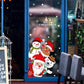 Christmas Theme Glass & Wall Sticker 90x60 cm – (1 Pc)