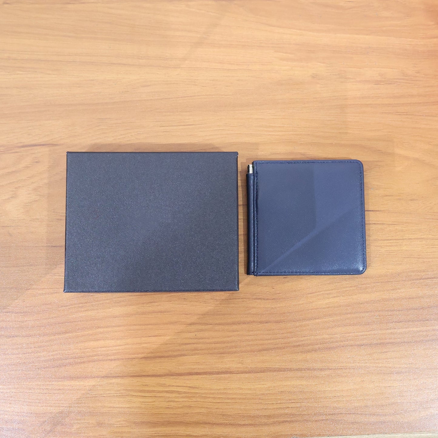 Premium Slim Bi-Fold Wallet for Men with Gift Box Packing