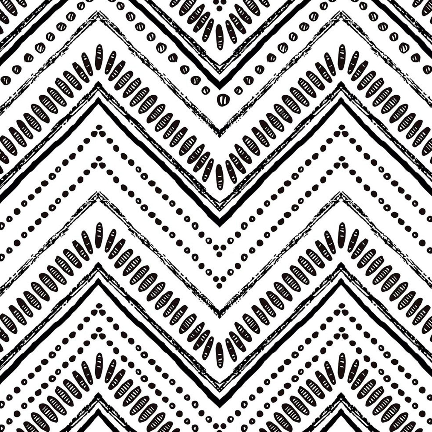 Waterproof Chevron Pattern Wall Sticker 45cm x 3meter (1 Pc)