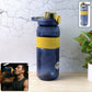 Sports Water Bottle with Flip Lock Lid 1400ml - (1 Pc)