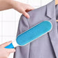 Self-cleaning double-sided pet fur remover