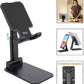 Portable mobile stand with foldable design for easy storage