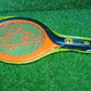 Mosquito racquet with LED light for insect control