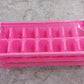 Set of ice cube trays for freezer, durable and practical.