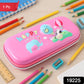 Colorful Cartoon Print Pencil Case for Kids