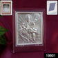 Elegant Silver Saraswati Maa Photo Frame with Stand (1 Pc)