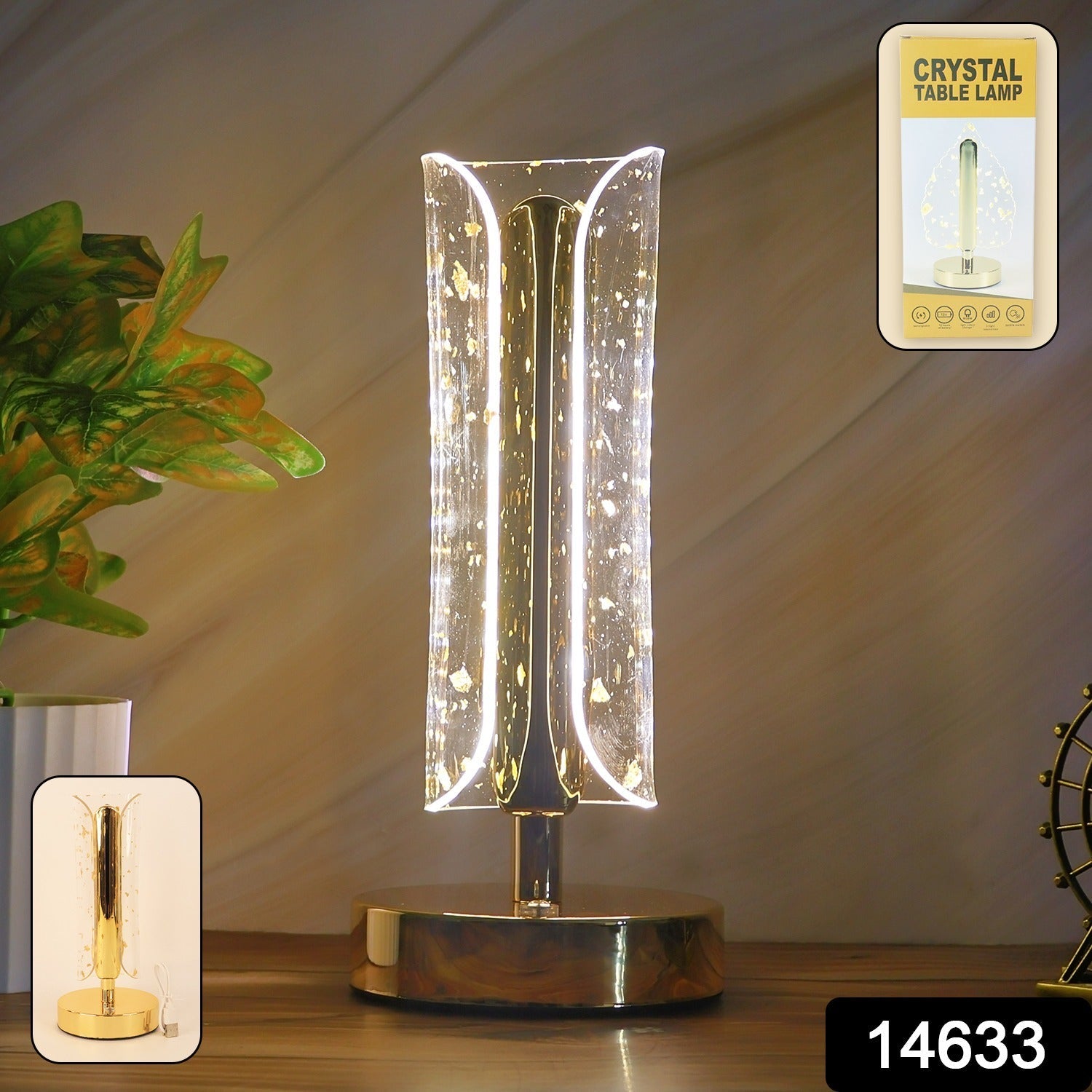 Premium Crystal Table Lamp