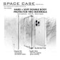 Space Transparent Hard Case For Samsung