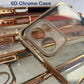 6D Golden Chrome Case For Samsung