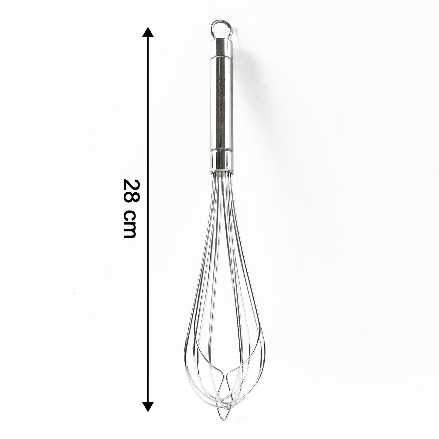 Apex Stainless Steel Medium Hand Whisk (1 Pc)