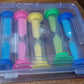 Plastic Hourglass Sand Timer Set – 3-Min Sand Clock for Kitchen, Office, School & Kids (5 Pc)