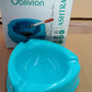 Oblivion Durable Plastic Ashtray with Wide Bowl and Triple Cigarette Holder Slots (1 Pc)