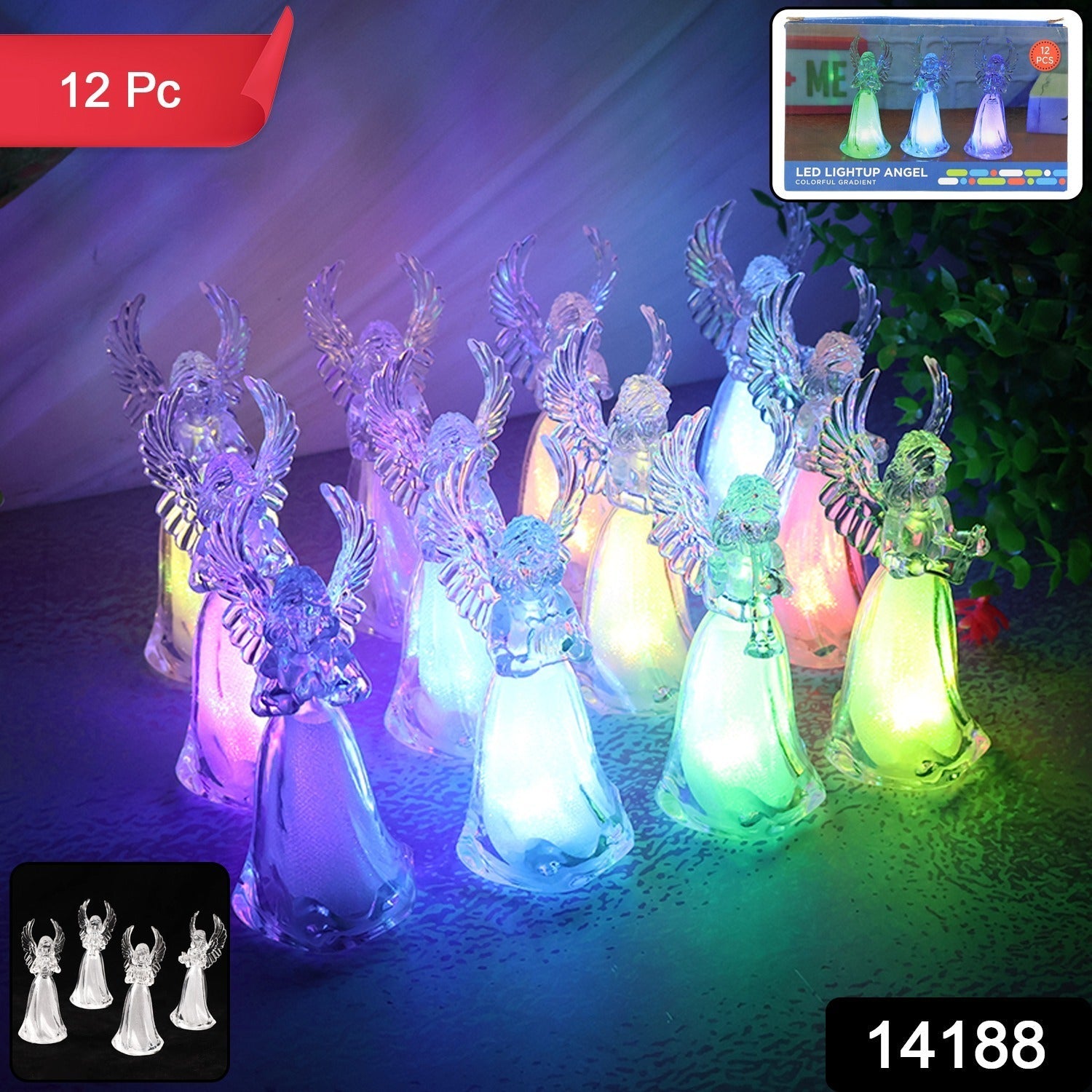 Premium LED Angel Figurines