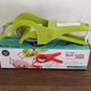 Multifunctional vegetable cutter with peeler