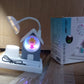 Cute Cartoon Home Design LED Desk Light with Plastic Base, Multi-Color (1 Pc)