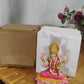 Beautiful Decorative Lakshmi Mata Idol Sitting on Lotus (1 Pc)