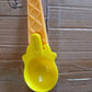 5509 Ice Cream Spoons 2pcs Plastic Water Melon Scoopers with Trigger Dipper and Adults for Summer Party Ice Cream Scoop, Food Serving Spoon Kitchen Tools Ice Cream Digging Spoon Household Spoons Cupcake Spoons Aps Fruit Ball Player (2 Pc)