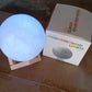 Moon Night Lamp with Plastic Stand Night Lamp for Bedroom (19 x14 Cm / 1 Pc)