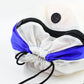 Drawstring Gym Bag with Zipper Pocket and Earphone Port (38x33 cm / 1 Pc)