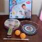 Portable Wiff Waff Rebound Table Tennis Trainer Set (1 Set)