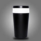 2 in 1 shaker sipper glass with storage container