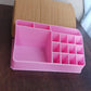 Makeup Organiser Cosmetic Makeup Lipstick Storage Box with Drawer Plastic Case Holder Skin Care Products (1 Pc)