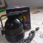 LED disco light with rotating colors, ideal for home and events