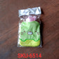 Green Kitty hot water bag for warming and pain relief